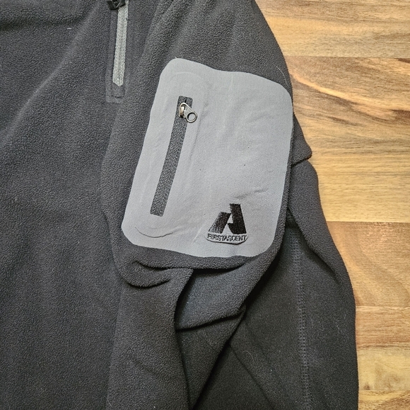 Eddie Bauer First Ascent Fleece Womens Large Black - Picture 6 of 8